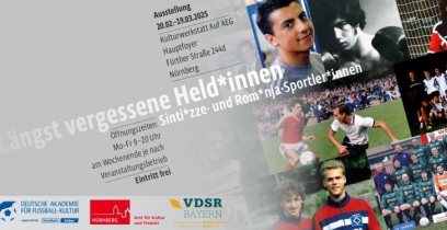 Sportler*innen-Ausstellung „Längst vergessene Held*innen“ ab 20. Februar in Nürnberg